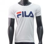 Camisa Fila Gola Comum Branca
