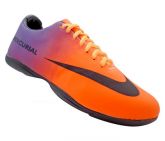 Chuteira Futsal Nike Mercurial Laranja e Lilás