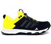 Tênis Adidas Kanadia TR7 Preto e Amarelo Limão
