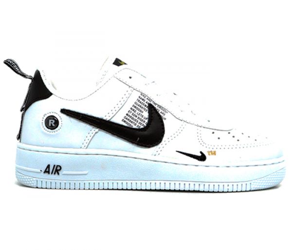 Tênis Nike Air Force 1 TM Branco Preto